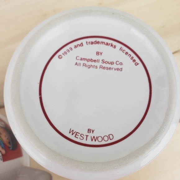 Set of 2 Vintage 1999 Campbells Soup Kids Mug Bowl ~Mm! Mm! Good! - Picture 12 of 14